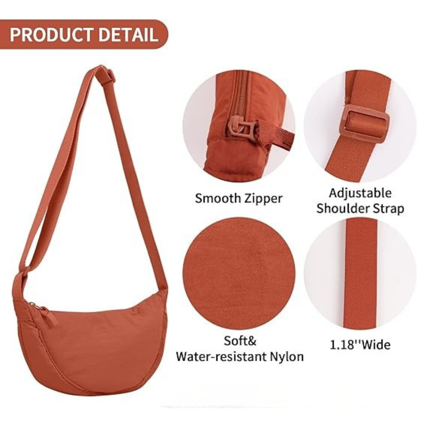 Orange Lamalama Cross Bag