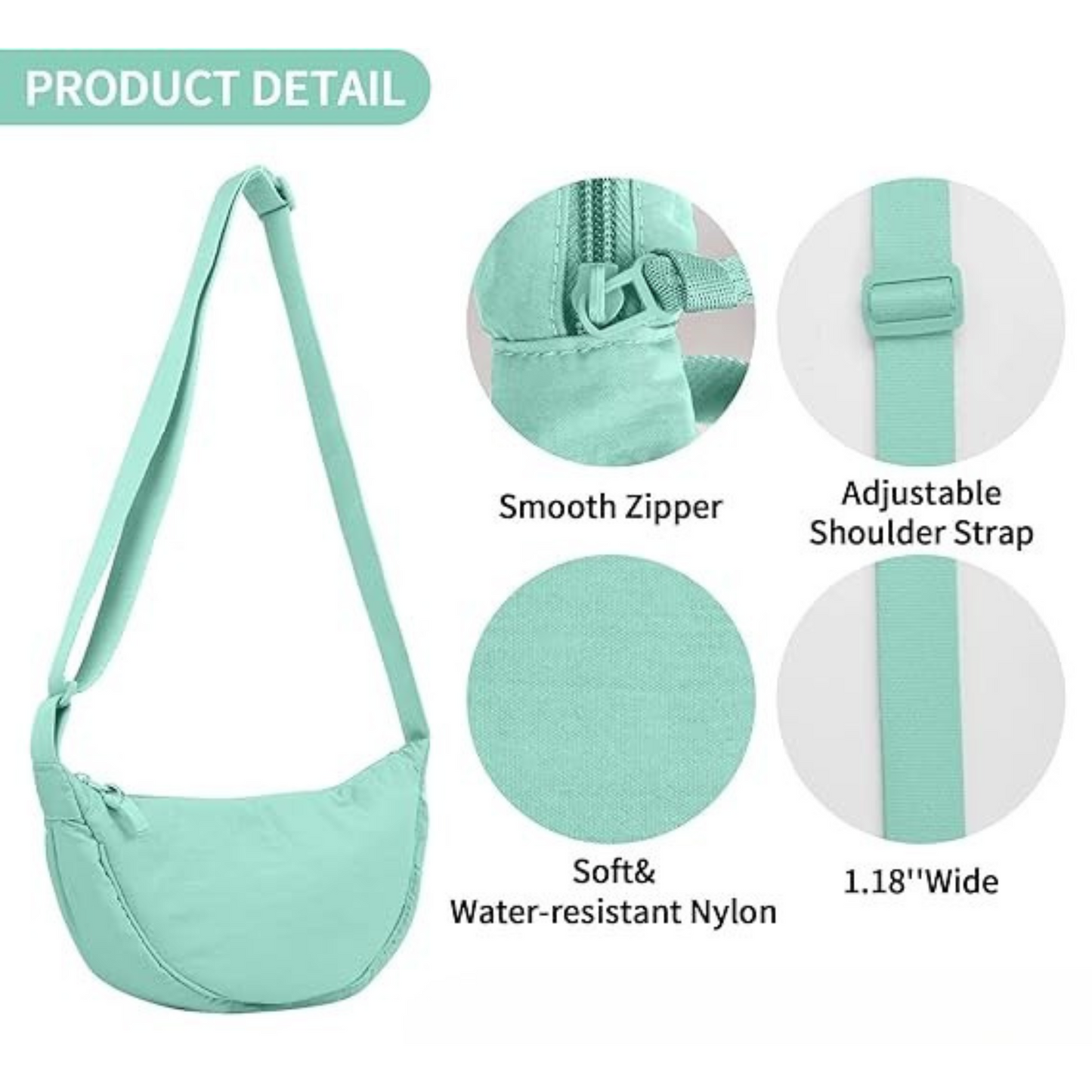 Turqouise Lamalama Cross Bag
