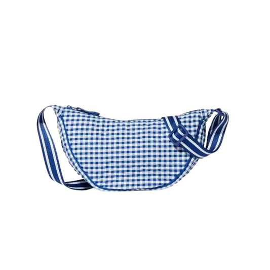 Blue Stripped Cross Bag