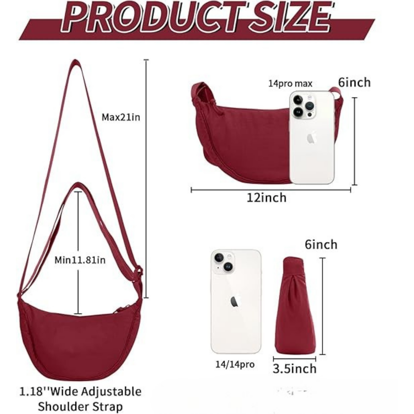 Red Wine Lamalama Cross Bag