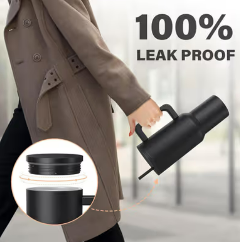 Black Stainless Steel Tumbler