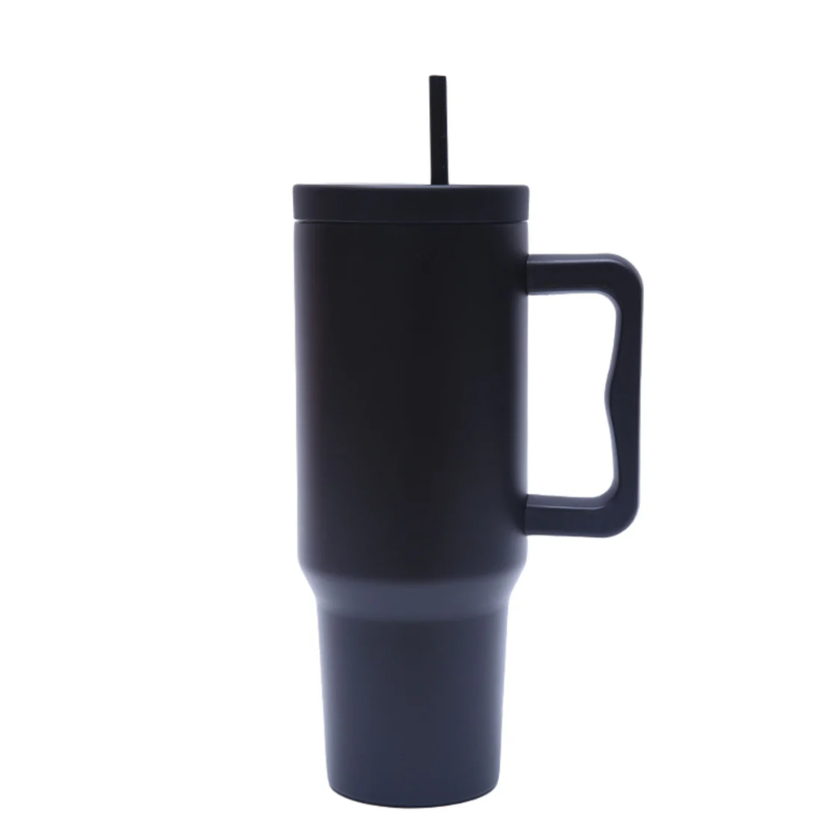 Black Stainless Steel Tumbler