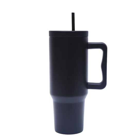 Black Stainless Steel Tumbler
