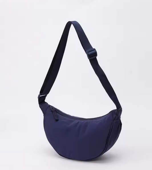 Navy Blue Cross Bag