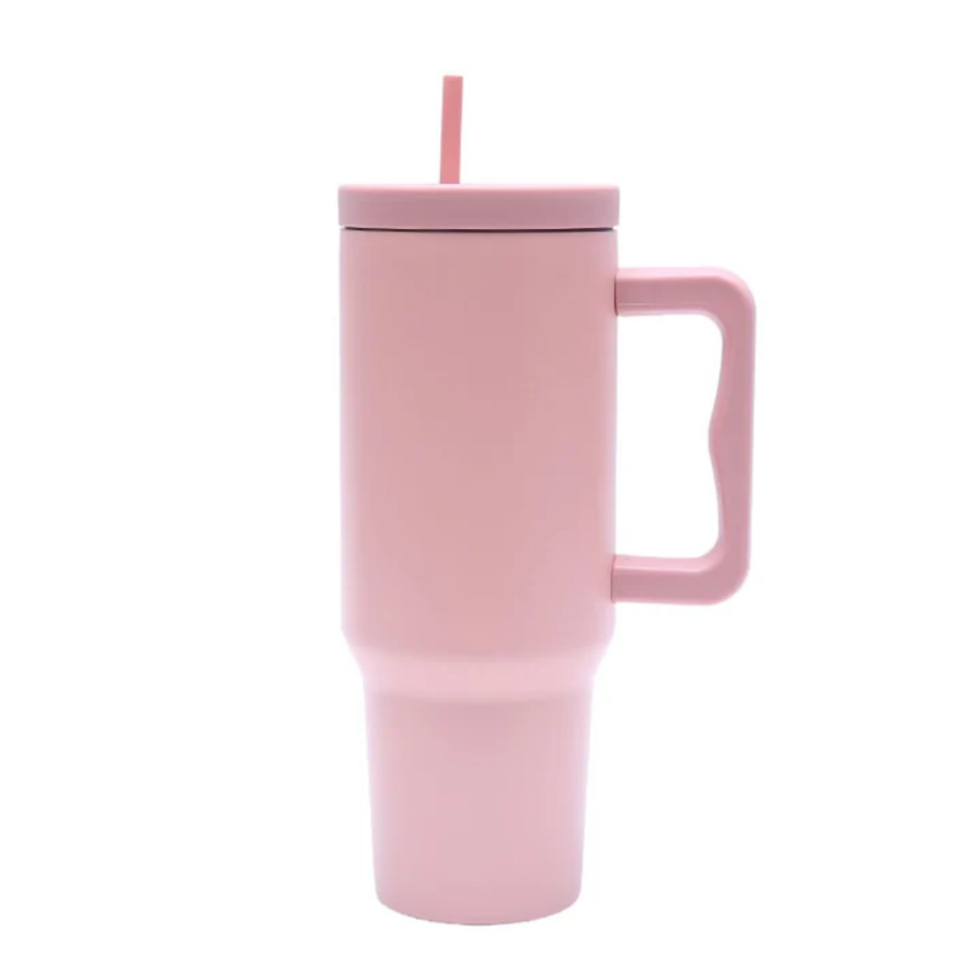Baby Pink Stainless Steel Tumbler